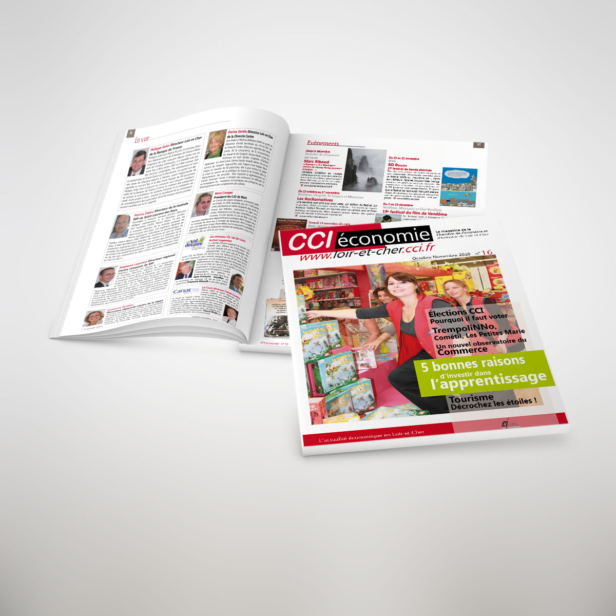 CCI économie, magazine de la CCI du Loir-et-Cher